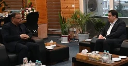 دیدار مدیرعامل بانك ملت با استاندار گلستان و بازدید از مجموعه های تولیدی و صنعتی این استان